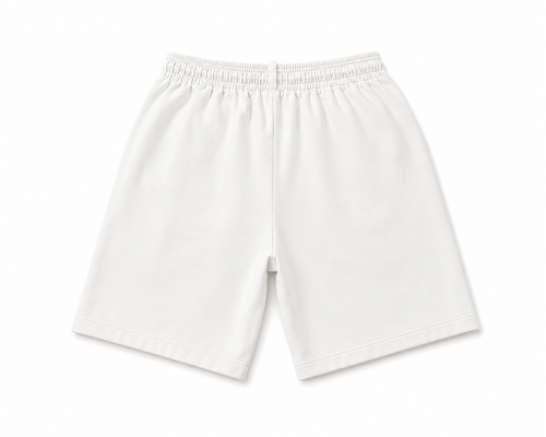 Pure White Heavyweight Shorts