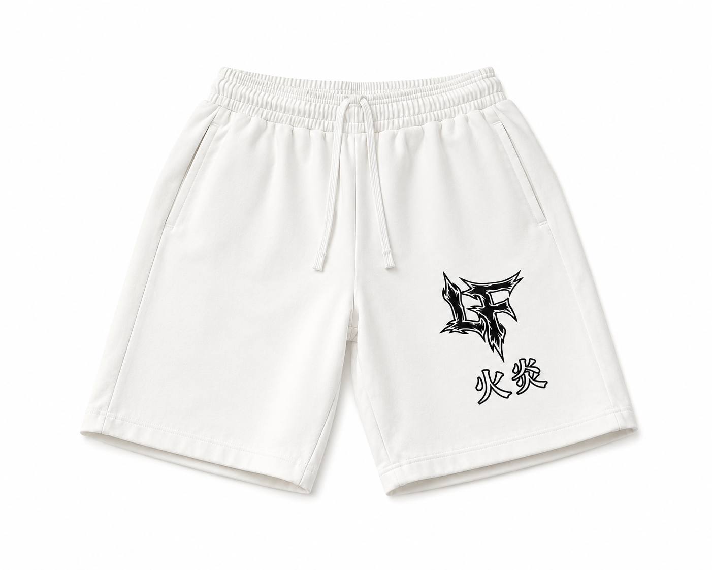 Pure White Heavyweight Shorts